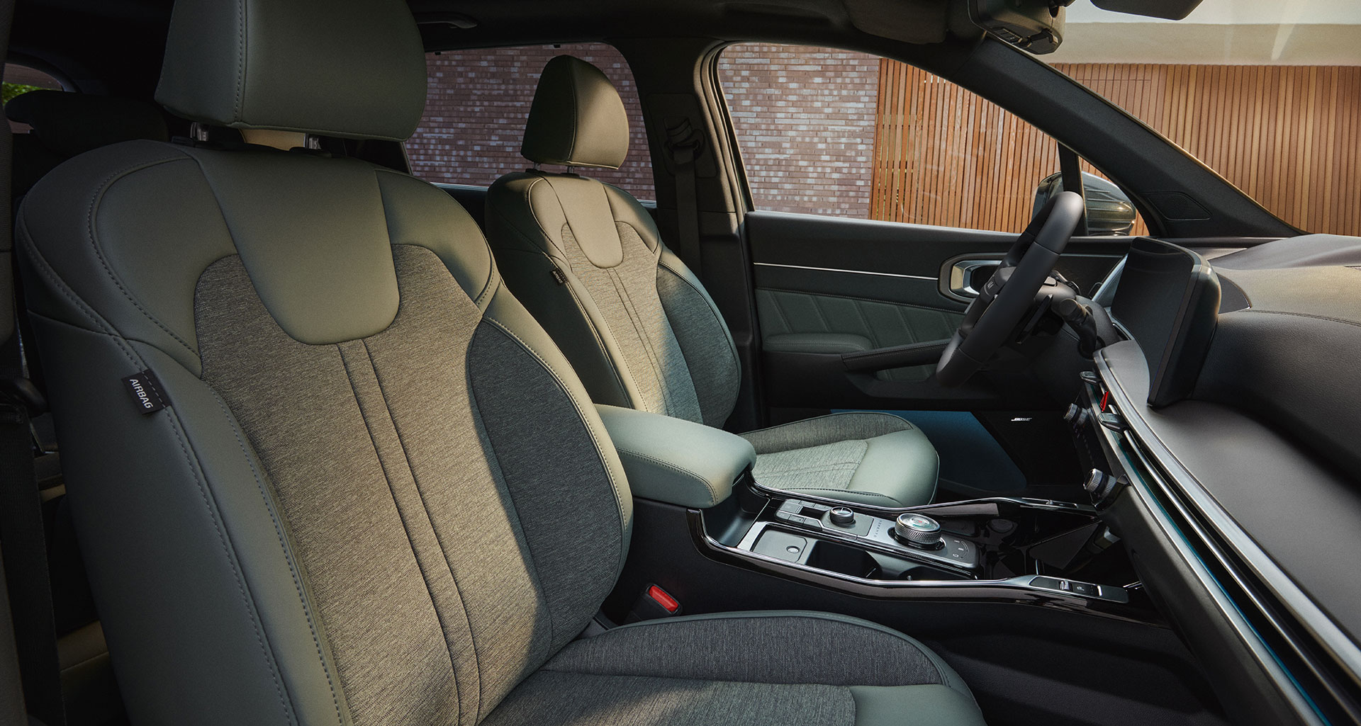 Sitzbezüge aus Leder-Alternative